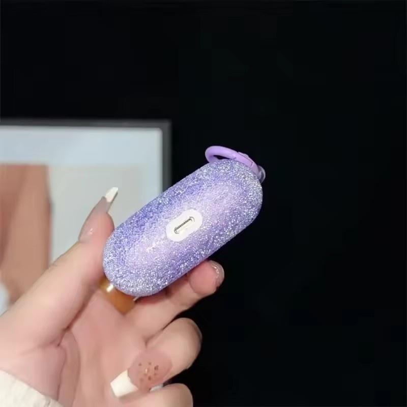 Airpods 4 3 2 1-hez Csillogó Strasszkő Tok Bling Matt Védő Funda Airpods Pro 2 Bluetooth Fülhallgatóhoz