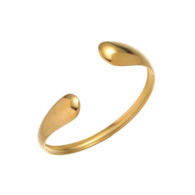 European-American Designer Bow & Heart Teardrop Bracelet Ring for Women's Summer Vacation