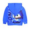 Sonic The Hedgehog Boys Sweatshirt Coat Zipper Hoodies Jacket Sports Tops Kids Long Sleeve Outerwear