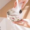 For Sanrio Kawaii Hello Kitty Kuromi Rice Bowl Soup Bowl Kids 316 Steel Bowl Double-layer Heat Insulation&Anti-scald Tableware