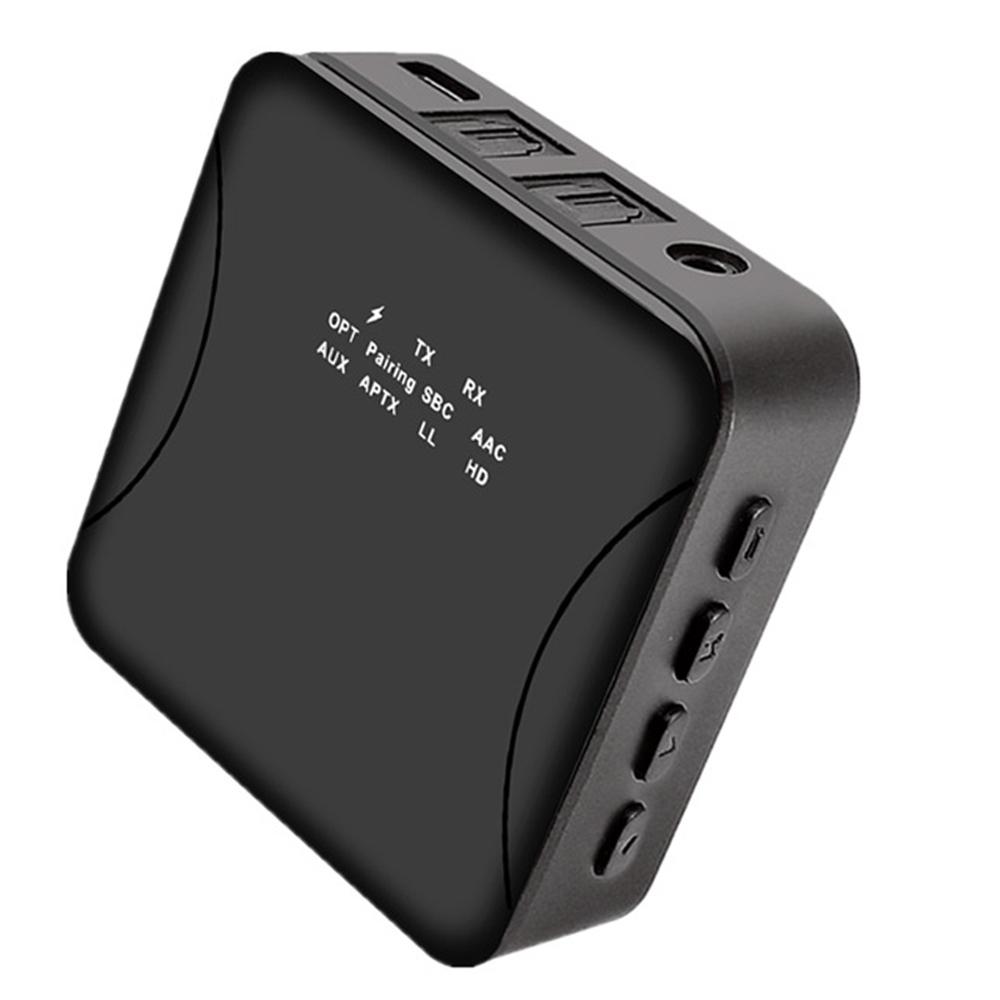 Bluetooth 5 0 Transmitter Receiver Wireless Audio Adapter Aptx Low Latency For Tv Home System Black Usb Rechargeable Buy From 32 On Joom E Commerce Platform