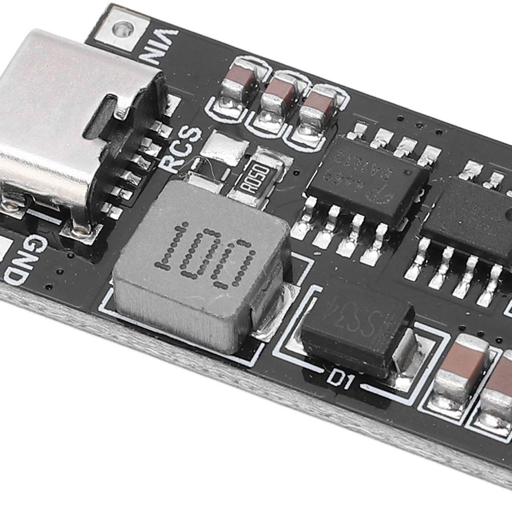 2 Stück 4S Typ C Lithium-Batterieladegerät 2A Laden Ladeplatine Step-up-Modul Batterieladegerät