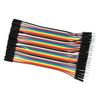 3 PCS M To F / M To M / F To F Breadboard Jumper Wires 40 Pin Ribbon Cables Dupont Wire  Arduino