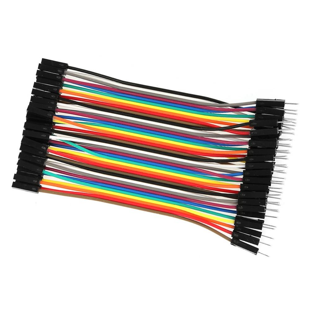 3 PCS M To F / M To M / F To F Breadboard Jumper Wires 40 Pin Ribbon Cables Dupont Wire Arduino