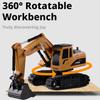 2.4G Excavator RC CAR Remote Control Engineering Dumper Vehicle Crawler Truck Bulldozer Toys Truck Bulldozer Electric Car
