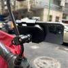 Universal Metal Motorcycle Handlebar & Rearview Mirror Phone Holder