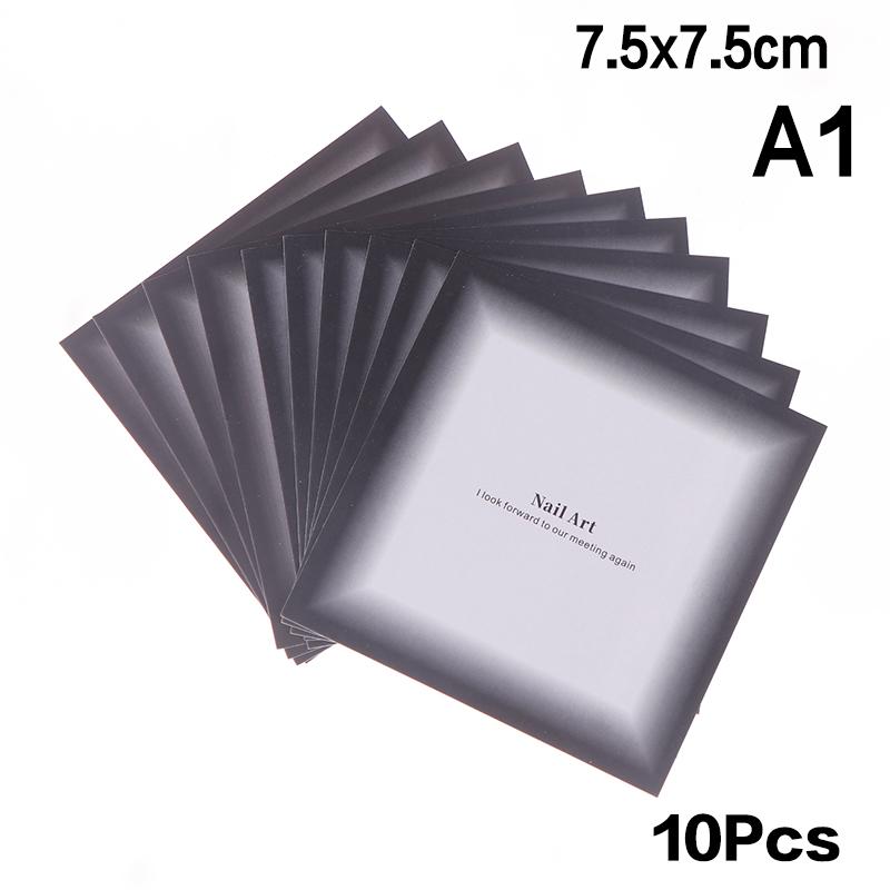 

10 шт. Накладные ногти Карточка Дисплей для ногтей Картонная карточка Индивидуальность Маникюр Реквизит для фото Карточка A1