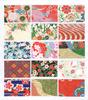 Kawasumi Washi Chiyogami Yuzen B4 15 15 Set C Washi, Size, Patterns, Sheets,