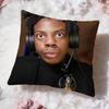Funny Anchor iShowSpeed Cushion Cover Premium Comfort Reversible Pillow Cove -Two in One Design for Any Room & Car Interior
