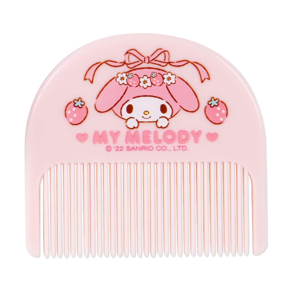 Sanrio My Melody Mirror Comb with Vinyl My Stylish Accessories Always Sanrio x x 795704 Case, Melody, - - Character, 8.5 1.2 8.2 cm,