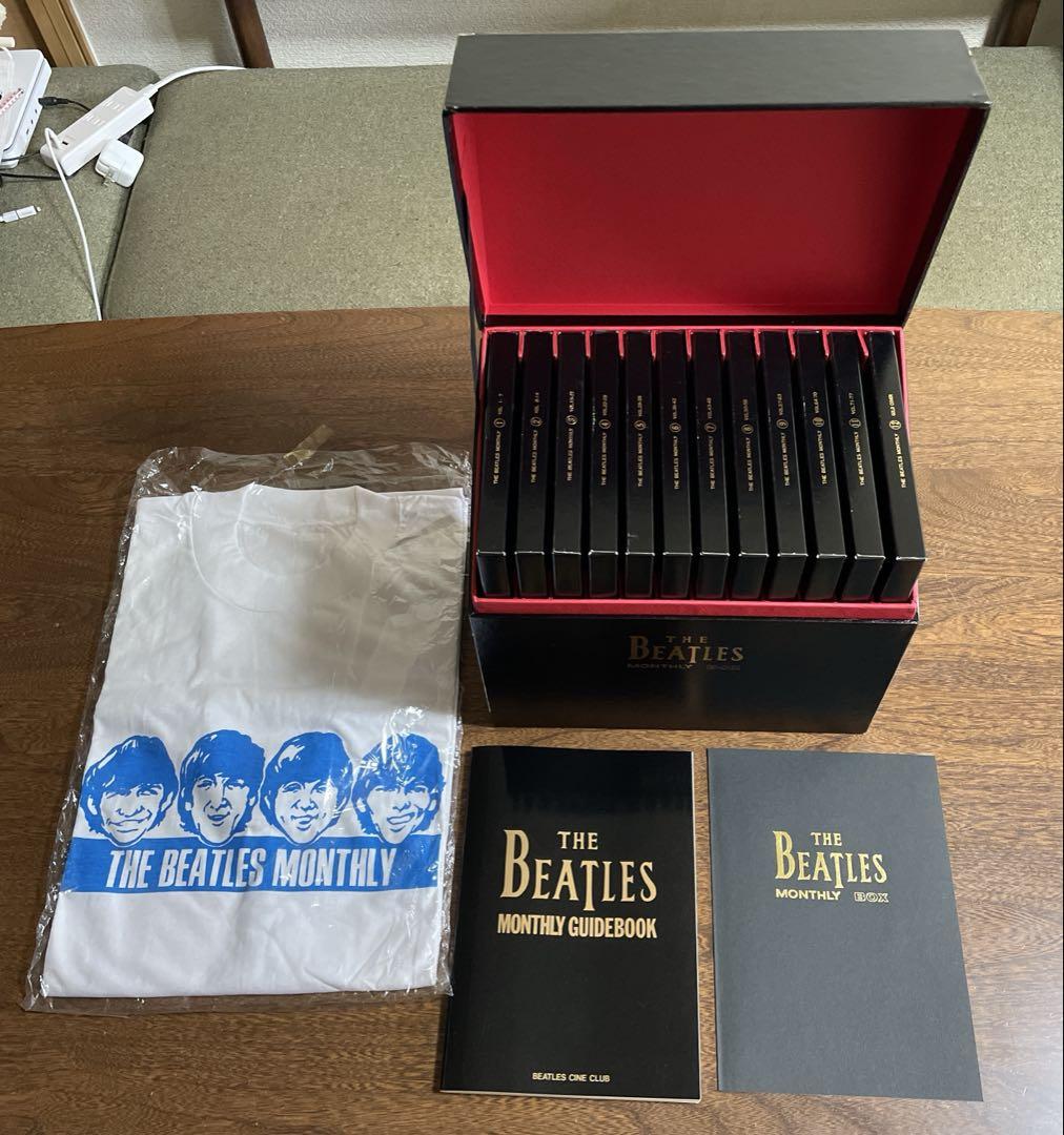 

[Б/У] Ежемесячный бокс THE BEATLES с не для продажи футболкой, лимитированное издание