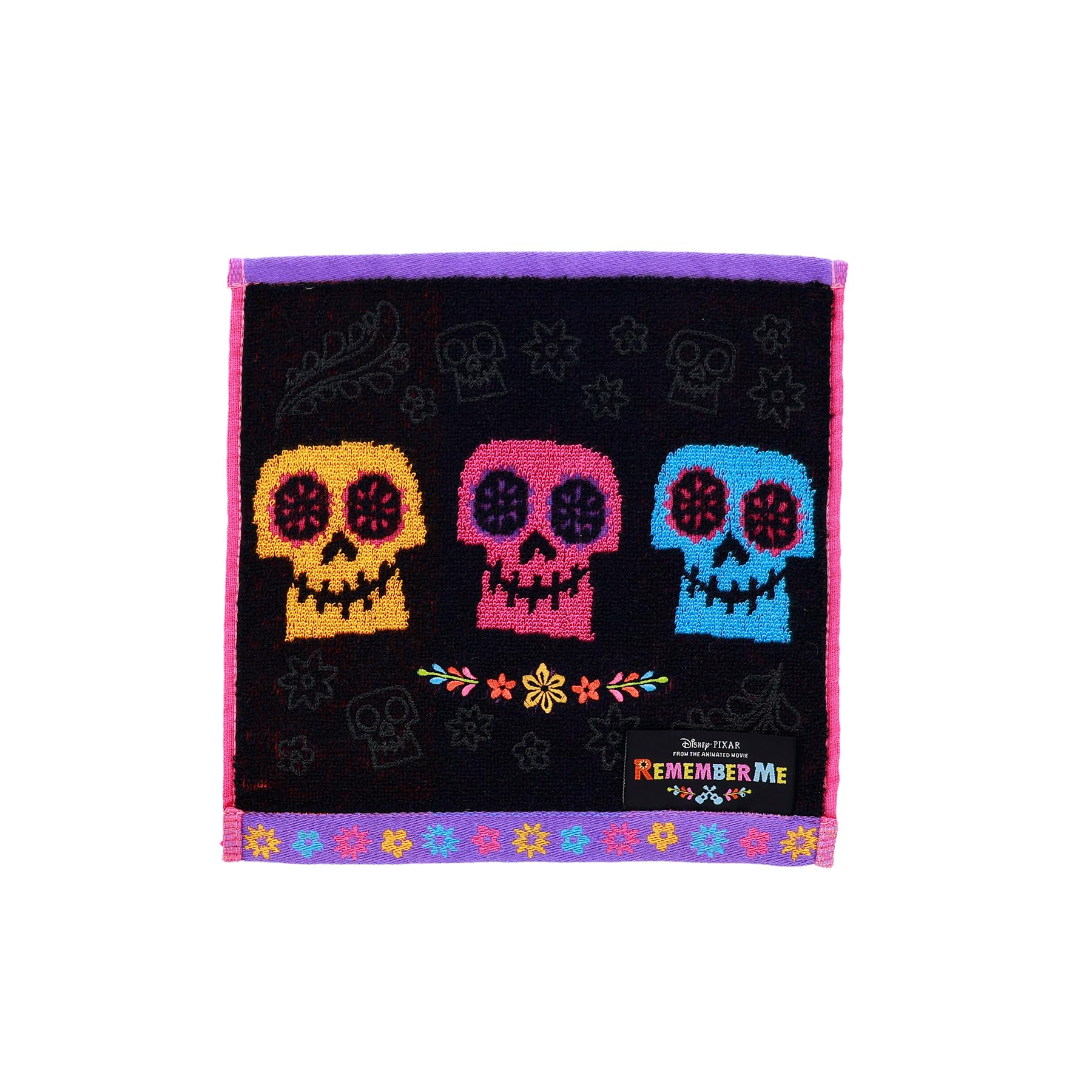 Remember Me Jacquard Handkerchief Flower Disney [Mini Towel] Towel/Calavera