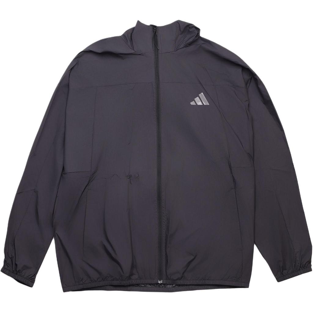 Adidas SS25 Comfortable Casual Versatile Long Sleeve Jacket Unisex Jacket Black KC6009