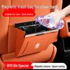 BYD Qin Plus/L Pro Car Seat Magnetic Waterproof Leather Storage Bag for Trash