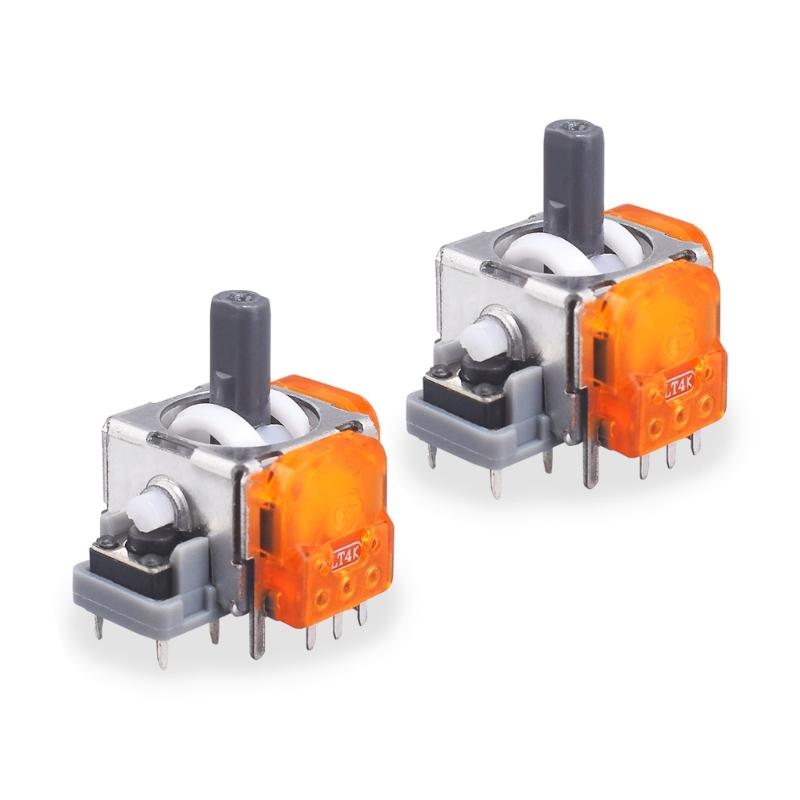 

Pack of 2 High Sensitivity 3D Analog Stick TMR Hall Electromagnetic Joysticks for P4/P5/NSP/XB1 Repair