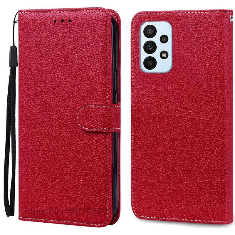 M13 4G SM-M135F Case For Samsung Galaxy M13 Case Leather Wallet Flip Case For Samsung M13 M 13 Case Soft Silicone Cover Fundas