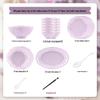 Mode Lanka Cream Ceramic Dinnerware Set