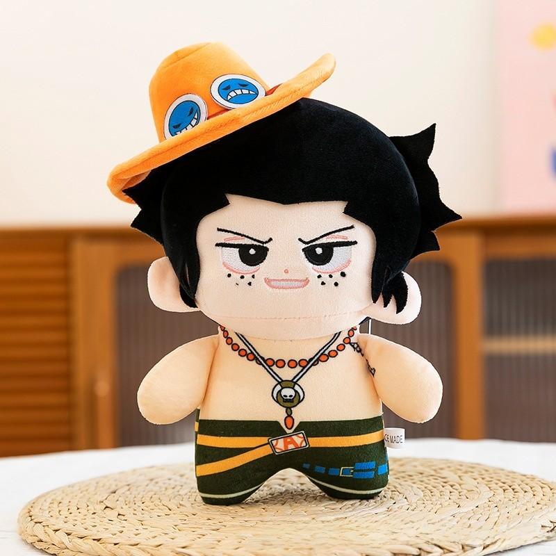 One Piece Plush Toy Luffy Ace Zoro Sanji Collectible Gift For Fans