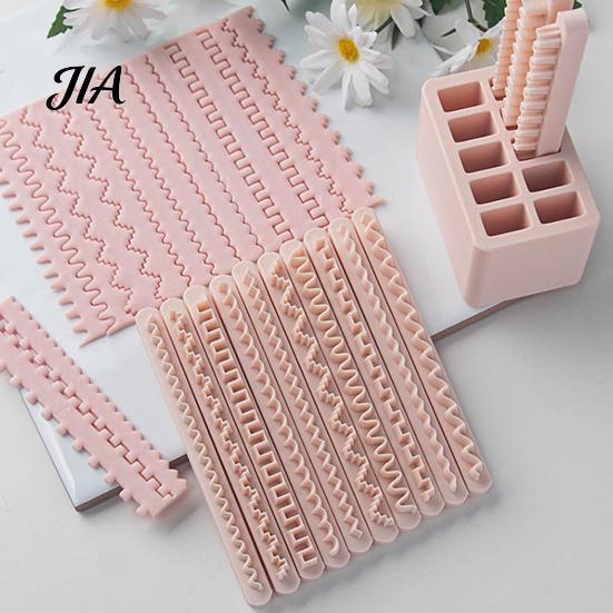Wavy Line Clay Cutter Polymer Cutter, Stripe Tool, Geometric Crafting Accessories for Jewelry Making, Projects Craft Cutting Tool