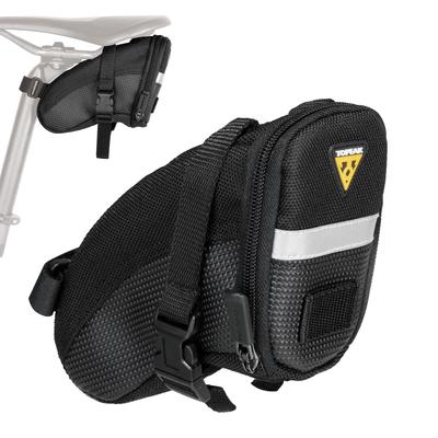 TOPEAK Aero Wedge Pack Size BAG21901 (Strap Mount), S, Black,