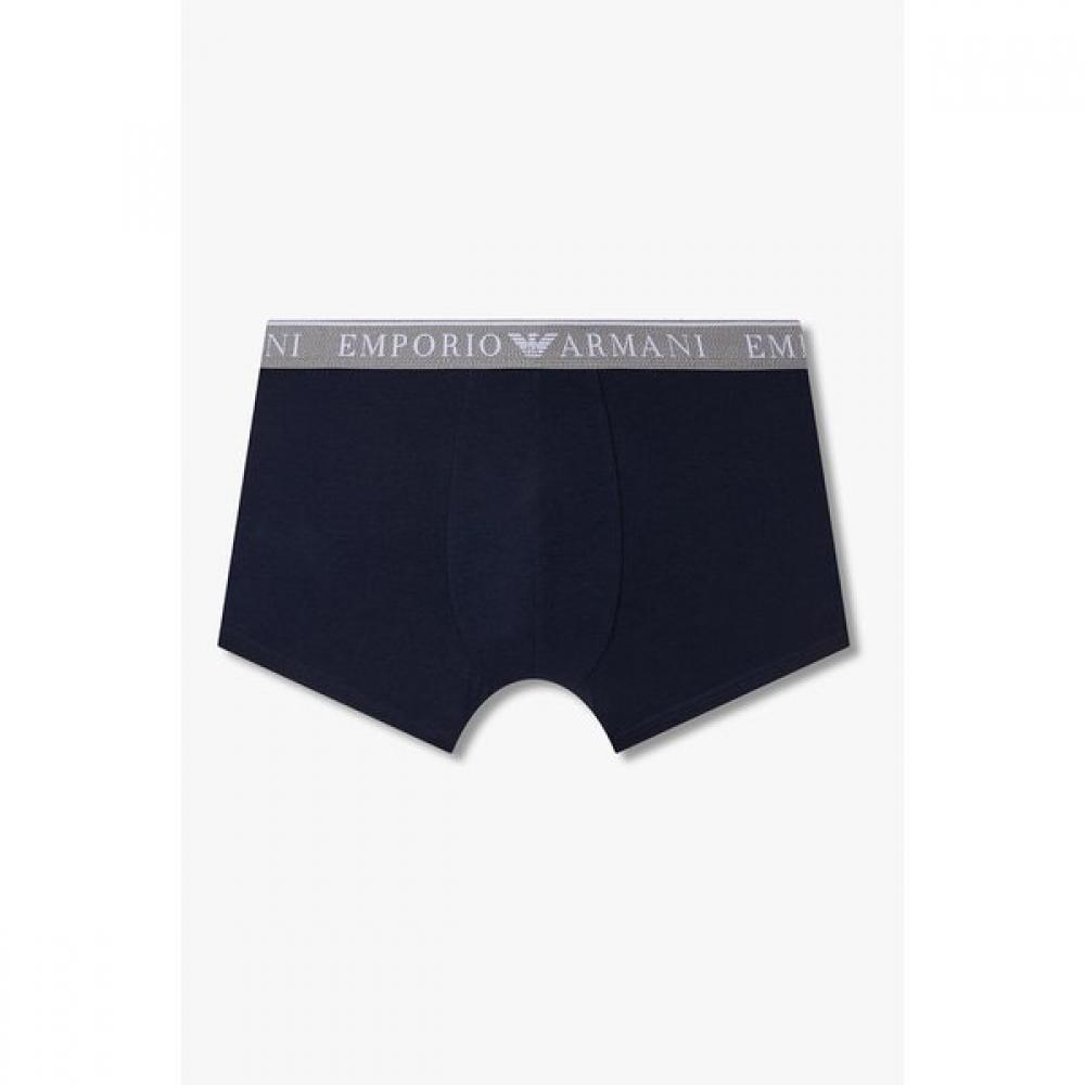 Emporio Armani Мужские Хлопок Логотип Полоска Завязки 0815312005 S(95)