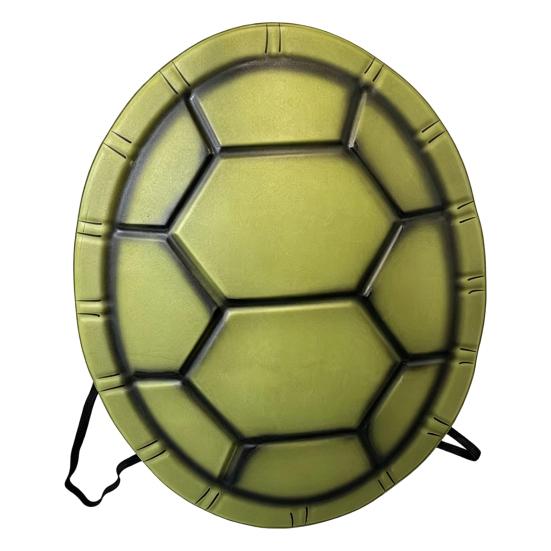 Interactive Parent Child Activity Prop Turtle Shell Costume for Kids, Halloween Ninja Cosplay Party Accessory, Adjustable Strap Back Pack EVA Backpack