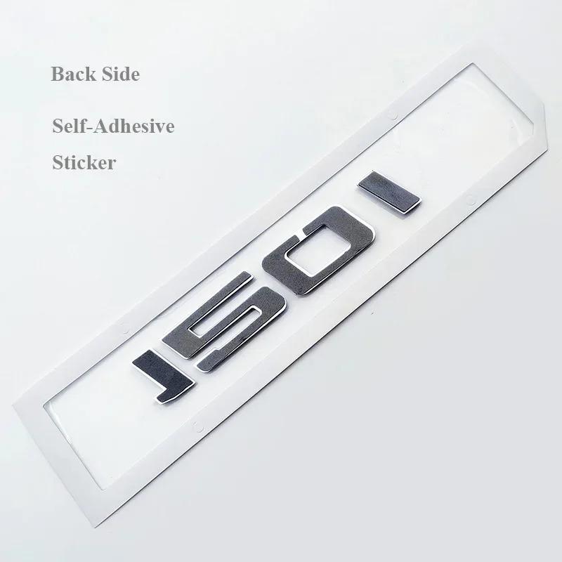 ABZ1 Chrome Car Rear Trunk Letters Badge Sticker For Series1 BMW 114i 116i 118i 120i 125i 130i 140i F20 E87 Logo External Decoration