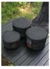 Portable Camping Cookware Set with Tableware Storage Bag