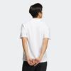 Adidas Performance Pique Polo Shirt With Front Logo Print Men Tops White HM2955