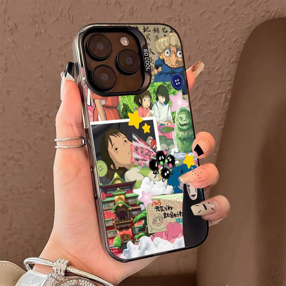 S-SpiritedS CARTOON A-AwayS Phone Case For IPhone 16 15 14 13 12 11 Pro Max 17 Plus Colorful Cover
