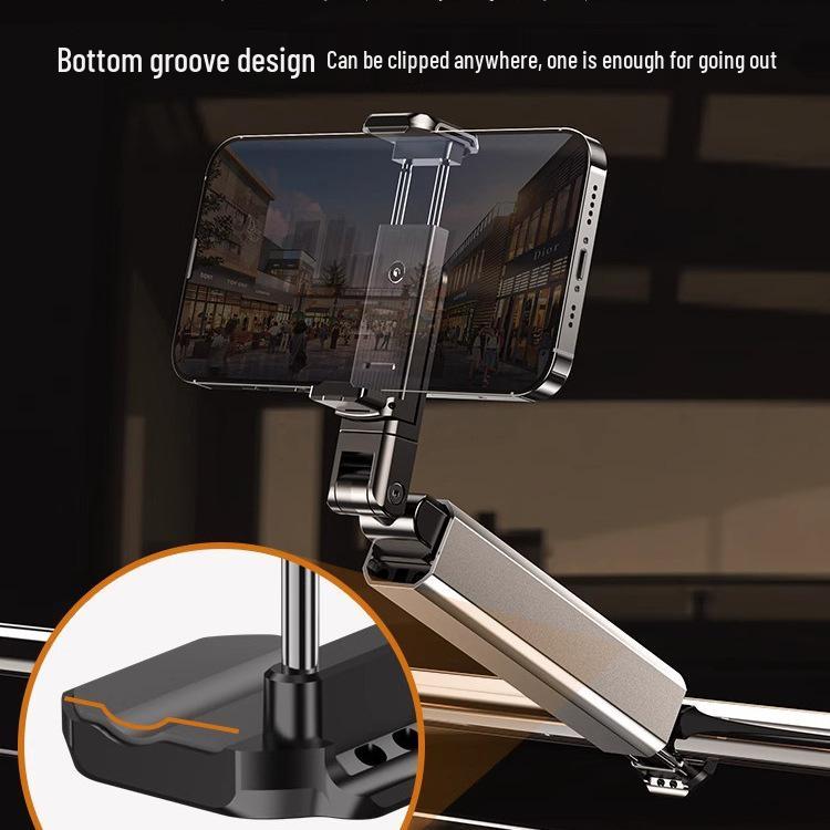 He Wei Universal 360° Travel Phone Holder for Airplane, Train, and Desktop