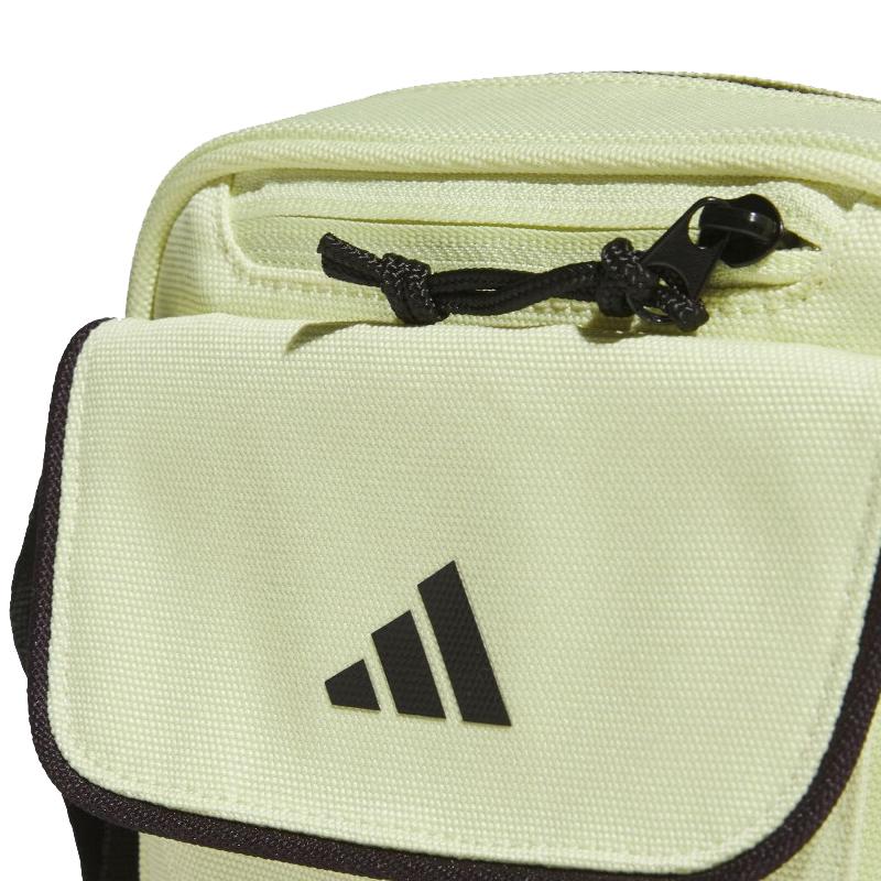 New Adidas Fabric Crossbody Bag, Shoulder Bag Regular Unisex Light Yellow JN9639