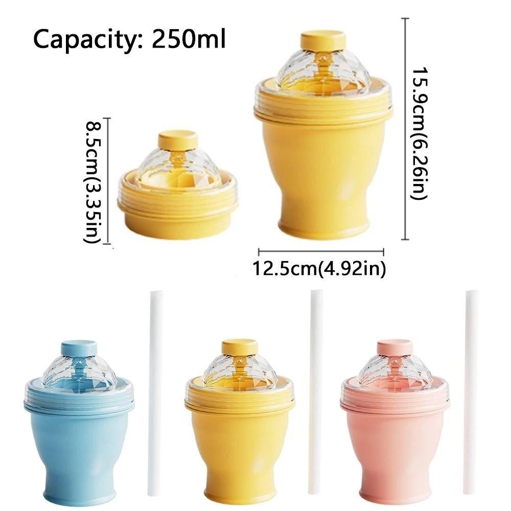 Collapsible 2-in-1 Ice Mold Cup Leak-proof Ice Sphere Making Cup Household Use