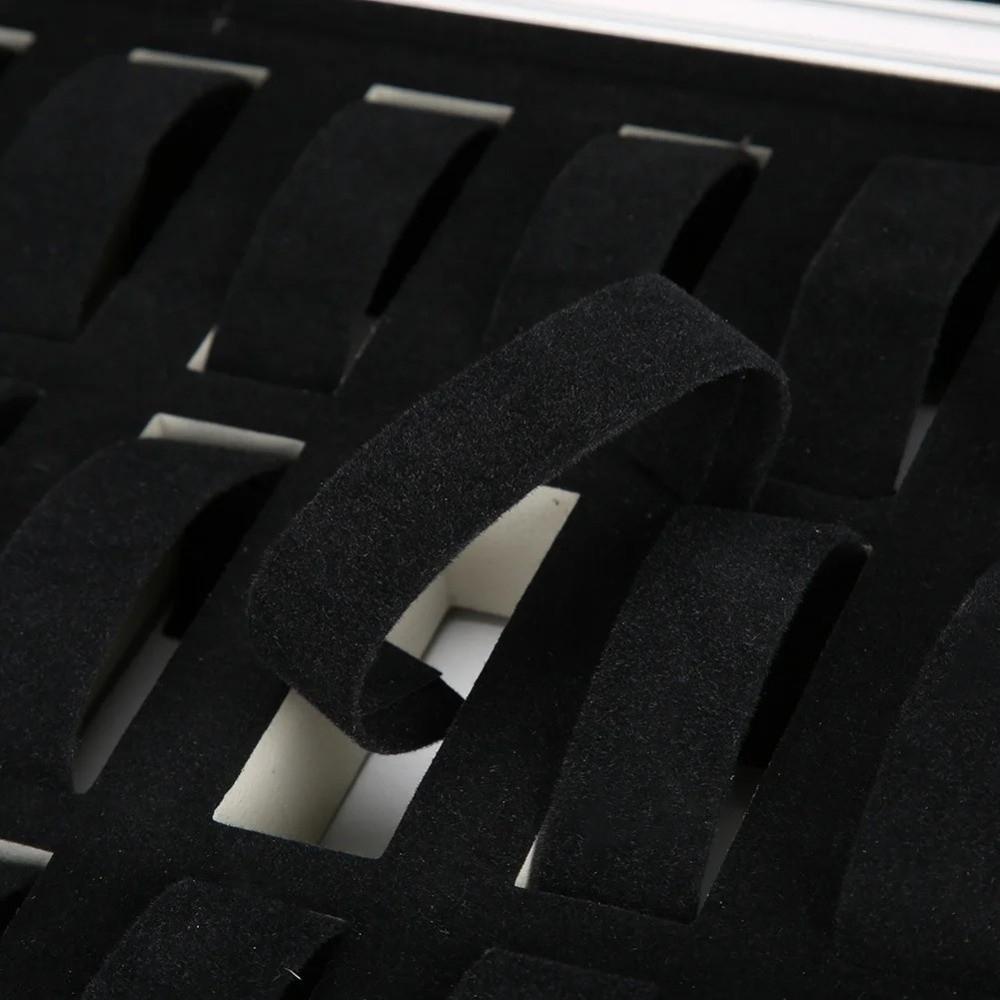 Soft Cushion Aluminum Watch Box 24/32Grid Watch Display Case Watch Storage Box  Trade Briefcase