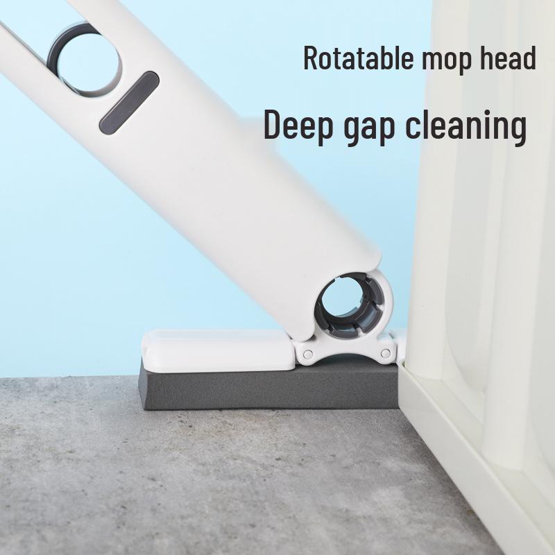 Hand-Free Mini PVA Sponge Mop for Kitchen & Bathroom