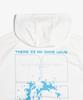 Baellob Unisex Ocean Wave Hooded Rash Guard Off-White