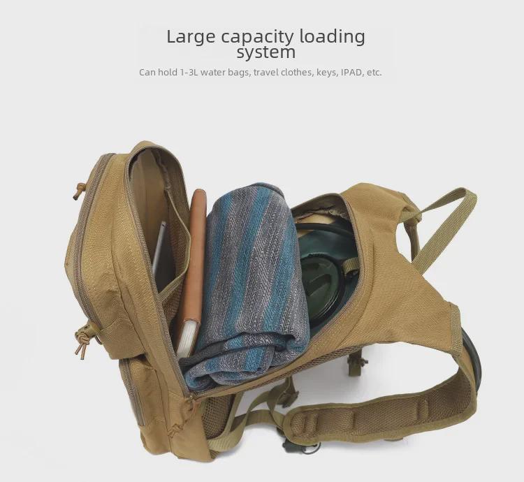 Camouflage Multi-Function Tactical Backpack for Cycling, Camping, Mountaineering, and Travel