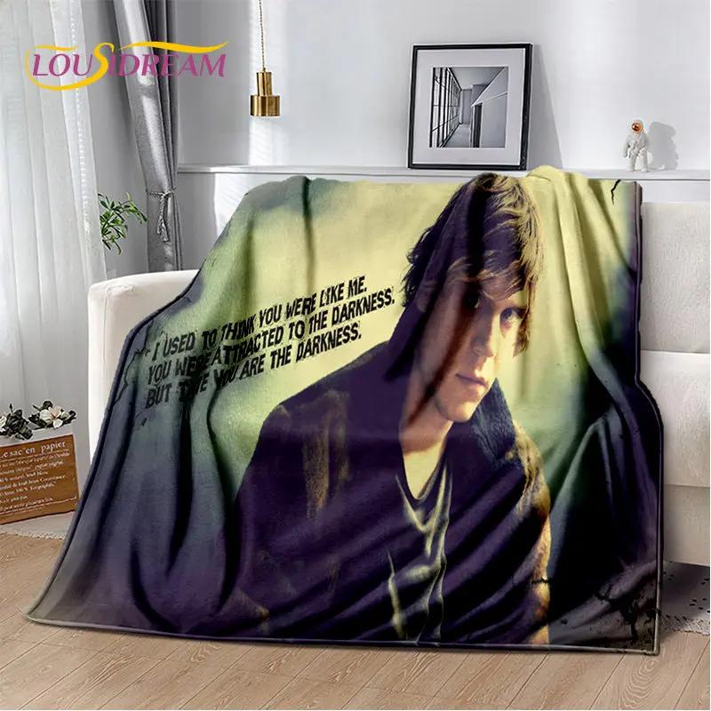 Movie Tv Actor Cute Evan Peters Soft Plush Blanket,Flannel Blanket Throw Blanket For Living Room Bedroom Bed Sofa Picnic Cover