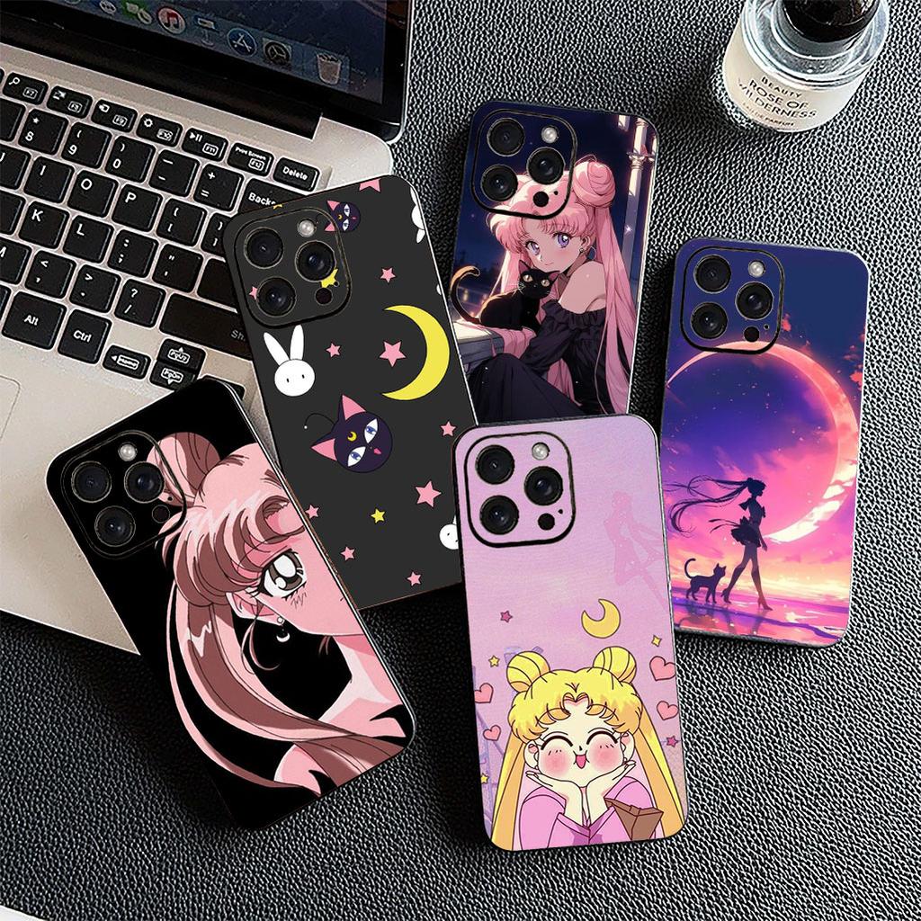 Anime S-Sailors-Poster Moon for Samsung Galaxy A17 A07 A04 J7 J5 J2 Prime J8 A01 A02 A03 A23 A71 A72 A41 M06 M16 M17 M23 Case