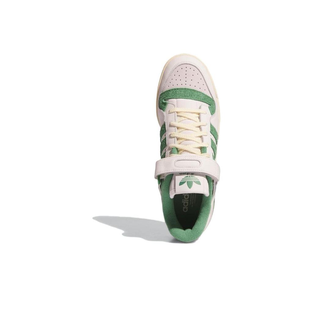 Adidas Originals Forum 84 Comfortable Lightweight Low-Top Skate Shoes Unisex Sneakers White Green IH5349