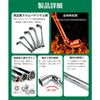 DFsucces Hex Offset Socket Wrench, L-Shaped Wrench, Through Bolt, Hex Wrench, L-Shaped Ball Point Wrench, Angle Open Socket, Socket Wrench (10mm)