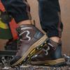 High Top Safety Shoes Men Steel Toe Work Shoes Men Women Work Safety Boots Anti Smash Safety Indestructible Waterproof Boots