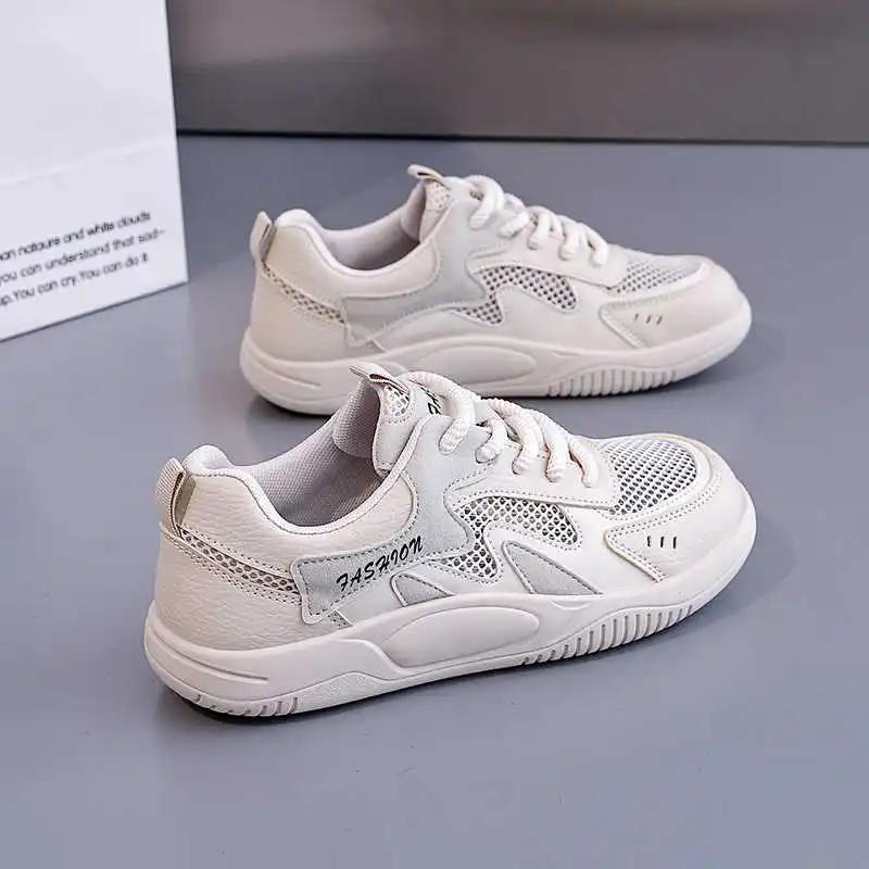 Fashion PU Leather Platform Woman Plus Size Shoes 42 43 44 45 46 Dress Short Heeled Shoes High Heels Luxury Sneakers Sports Sports