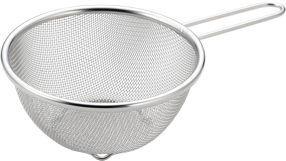 

Yoshikawa Strainer with Handles, 14cm, Fits Just Right, Made in Japan, Tsubame-Sanjo, SJ1386