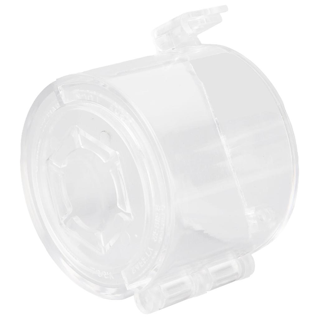 Emergency Stop Button Cap Detachable Cover Waterproof with 38mm Padlock for Industrial Chemical