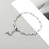 Silver Color Delicate Heart Shaped Bracelet For Women Retro Korean Fashion Love Charms Bracelets Original Party Jewelry Gifts