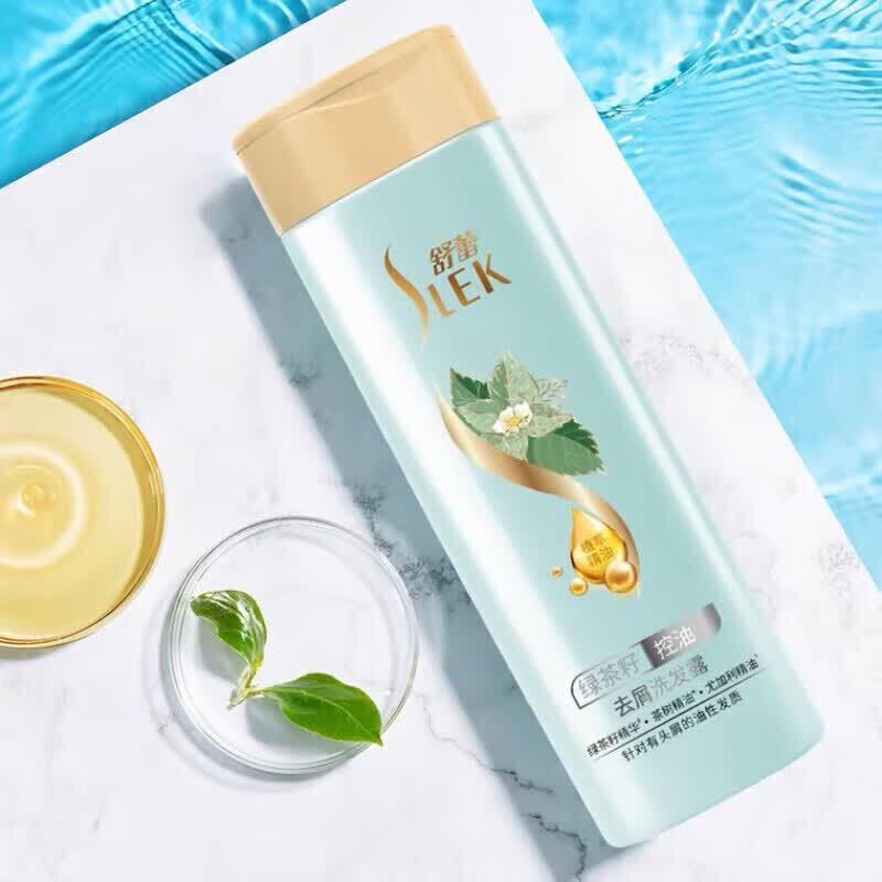 Slek Green Tea Seed Oil Control & Volumizing Shampoo 300g