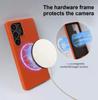 Luxury Cowhide Magnetic Suction Leather Case For Samsung Galaxy S25 Ultra S24 Plus S23 FE S22 S21+ Full Edge Protection Cover