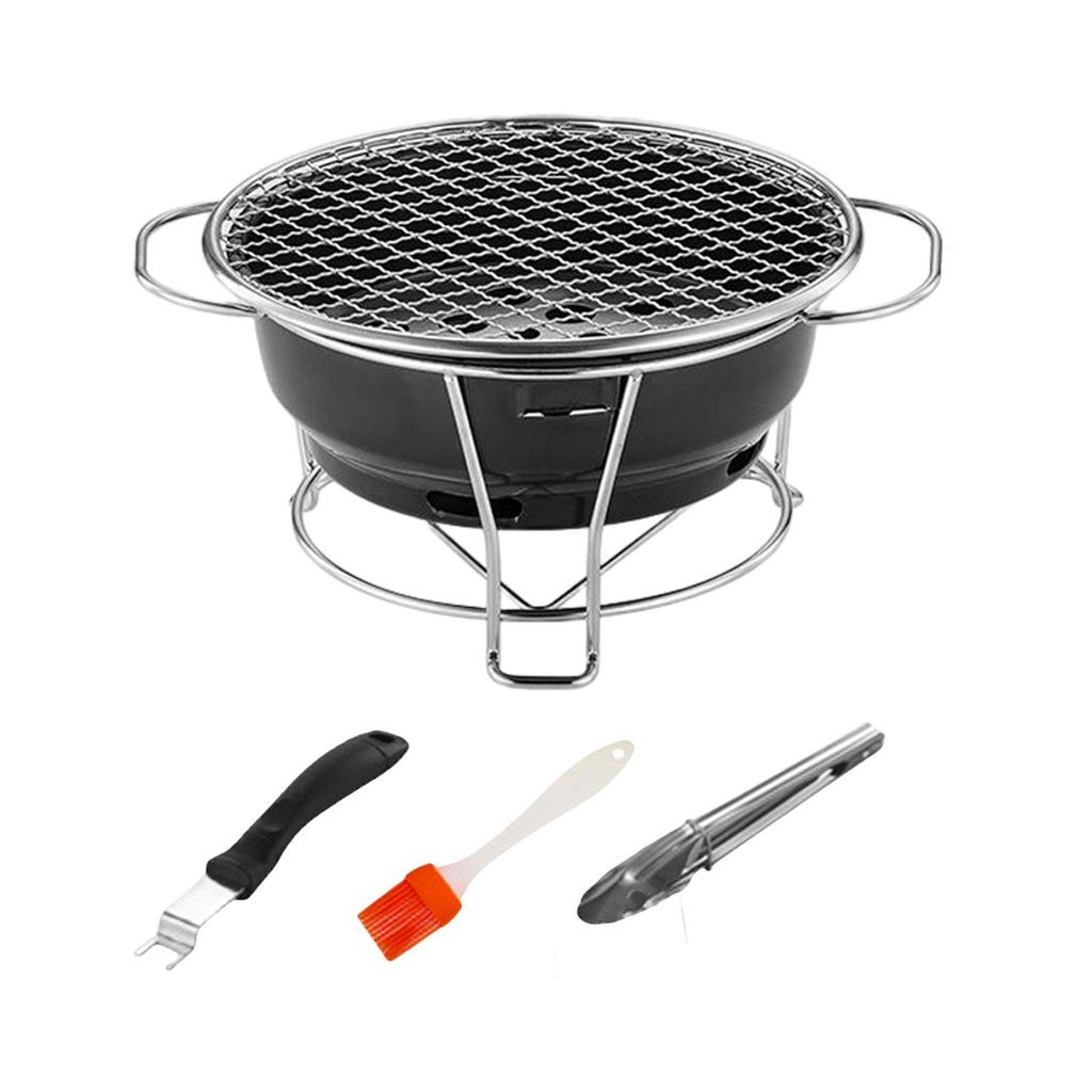 Camping Stove Stand Roast Meat Grill Portable Barbecue Multifunctional Home Cooking for