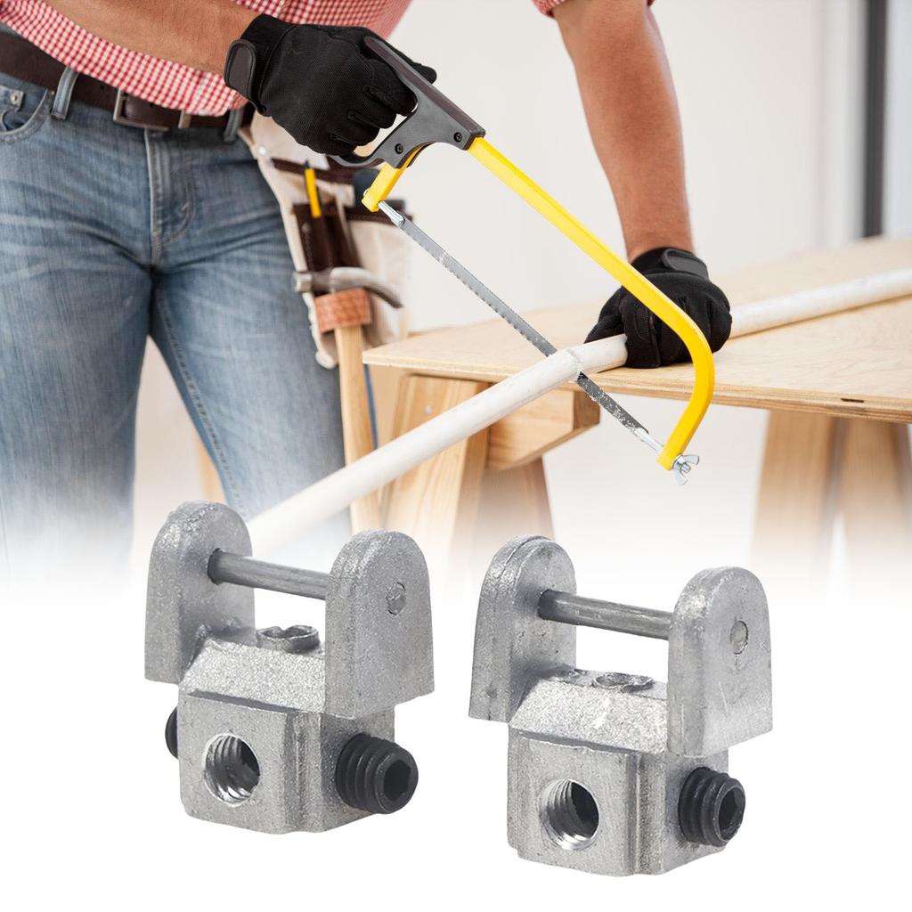 Pack of 2 Scroll Saw Blades Holders Conversion Kit Pinless Adapter Upper Lower Blade Holders for Secure Woodworking